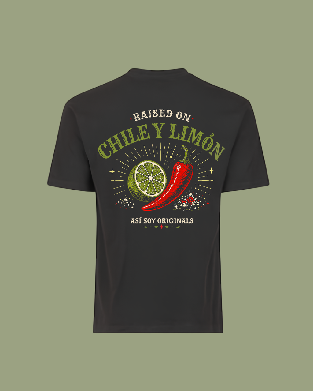 Raised on Chile y Limón Tee