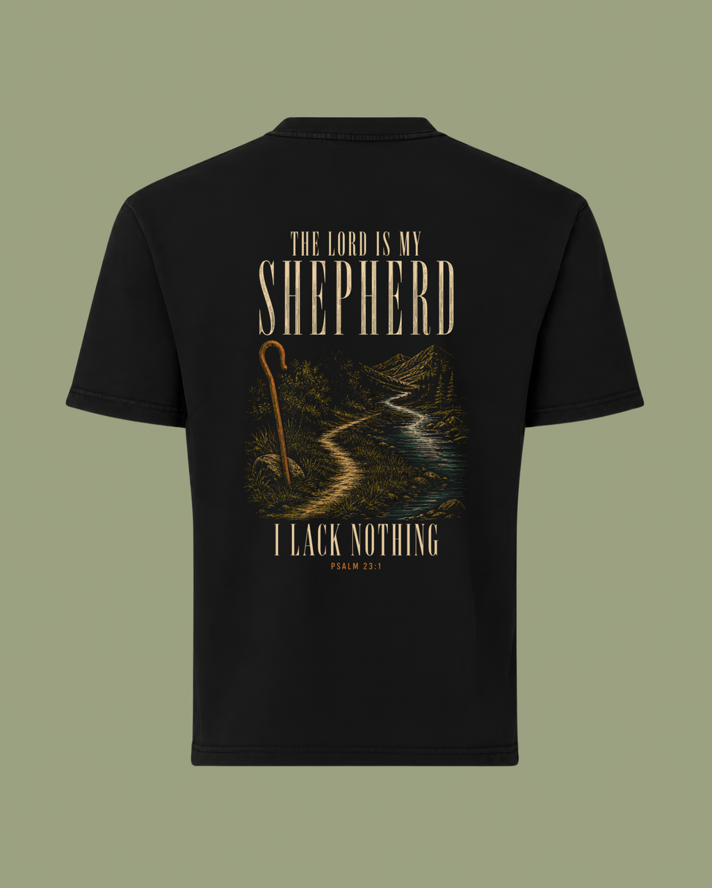 PSALM 23:1 SIGNATURE TEE