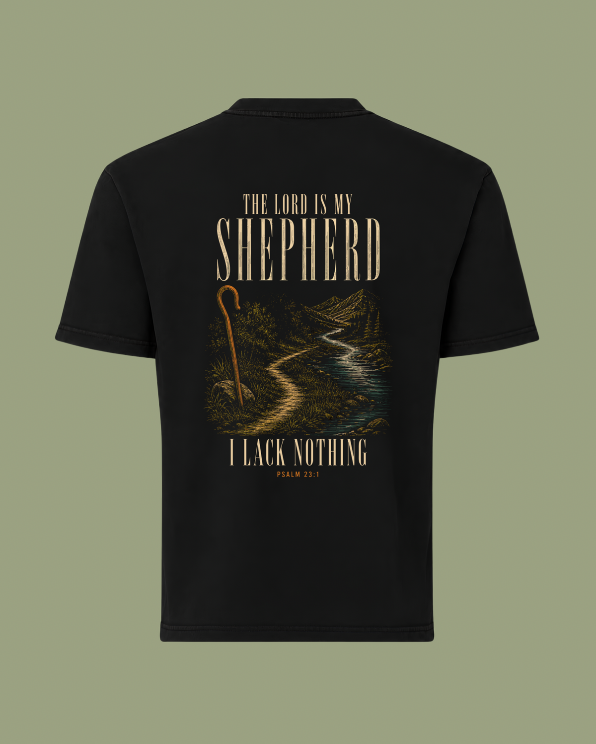 PSALM 23:1 SIGNATURE TEE