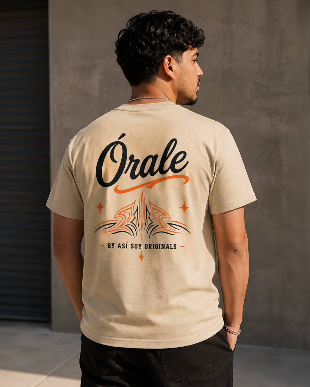 Órale Pinstripe Tee