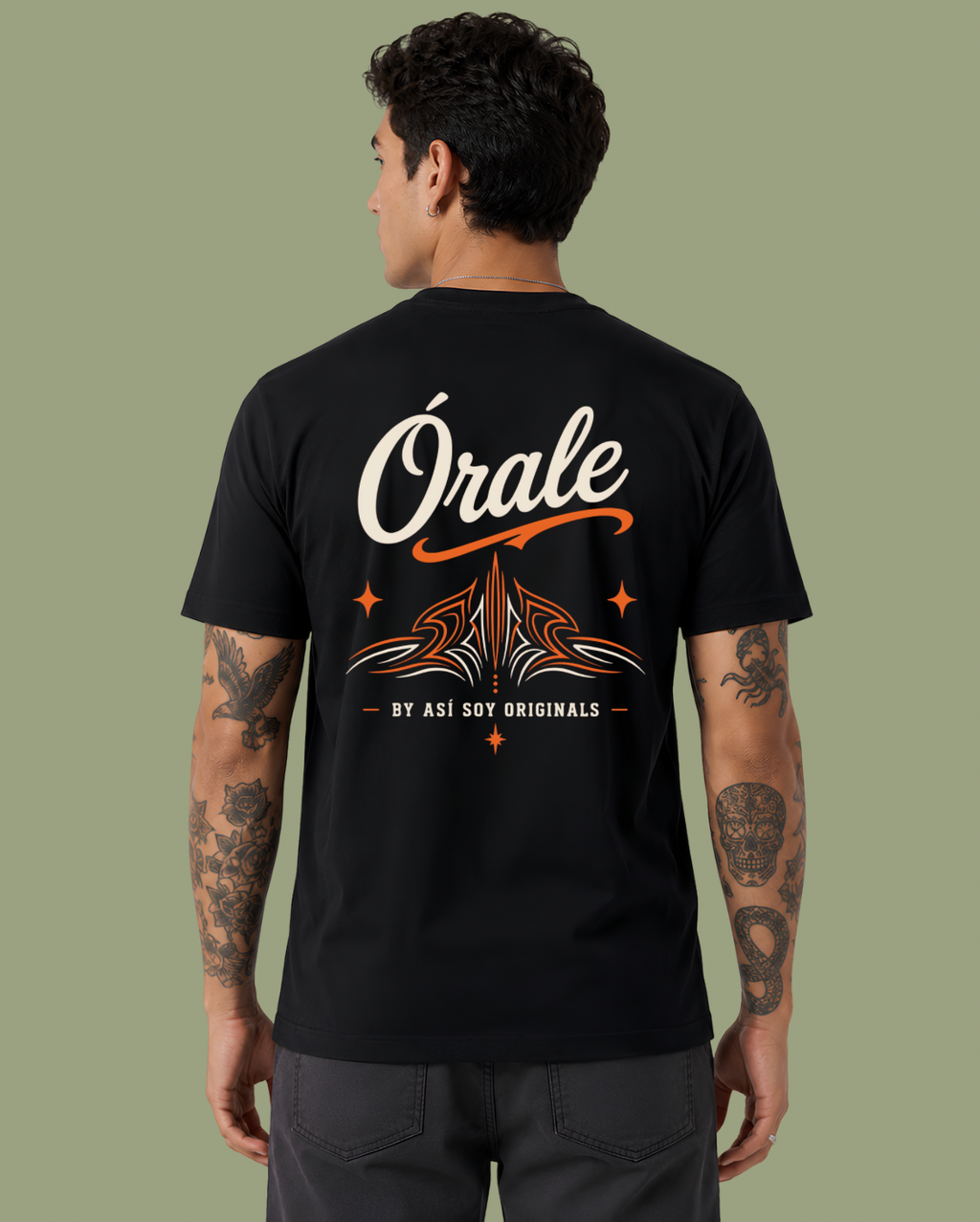 Órale Pinstripe Tee