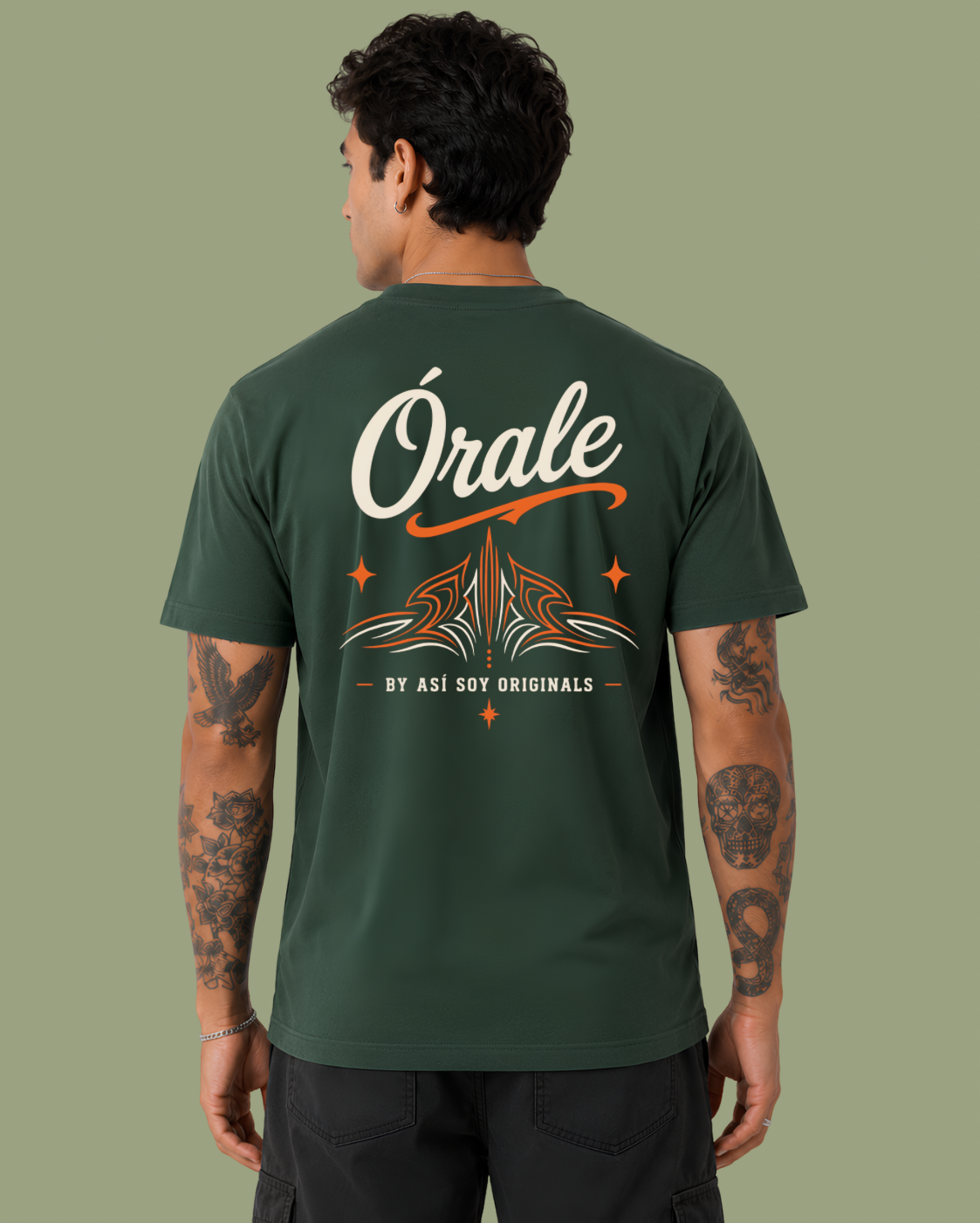 Órale Pinstripe Tee